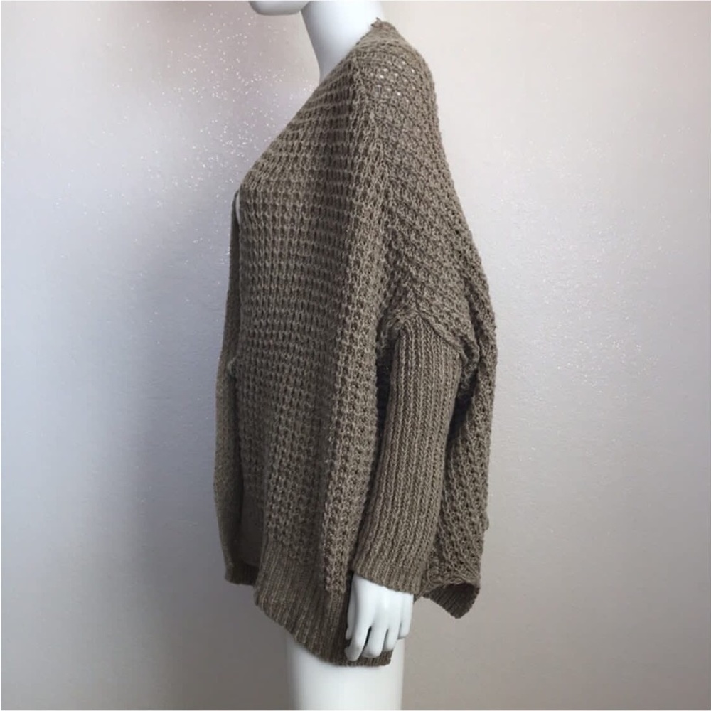 Free People oversize cardigan sweater oversize beach sweater size Small - Picture 7 of 11